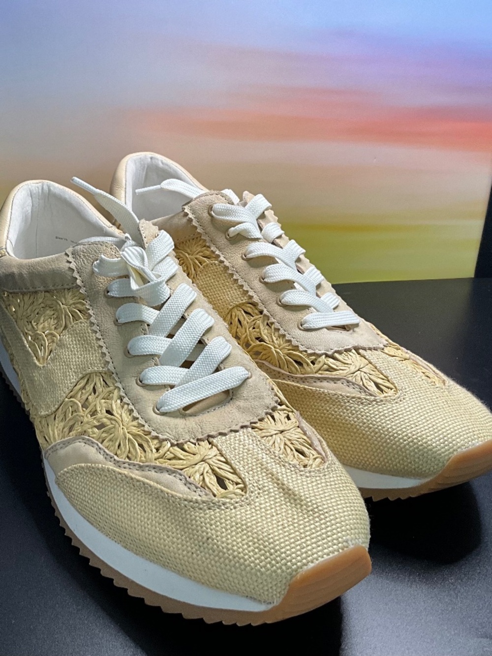 Dolce Vita Natural Macrame Sneaker. US Women’s 15/Men’s 13/EUR 47. NWOT